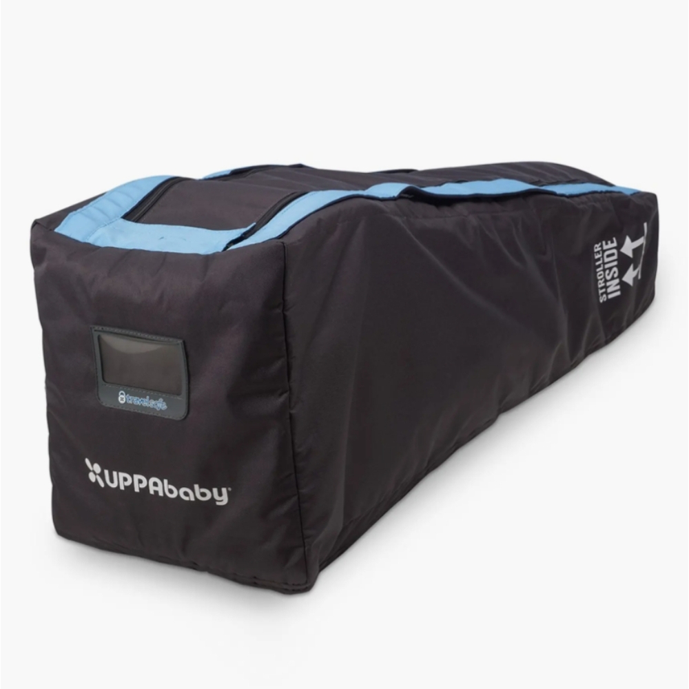 UPPAbaby Charcoal Gray Blue G-Series TravelSafe Stroller Travel Bag for Airplane